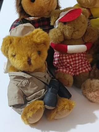 Lotto peluche vintage orsetti pubblicitario chicco