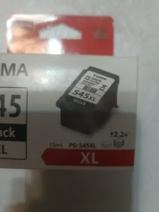 Cartucho Tinta Canon PG-545XL Negro XL