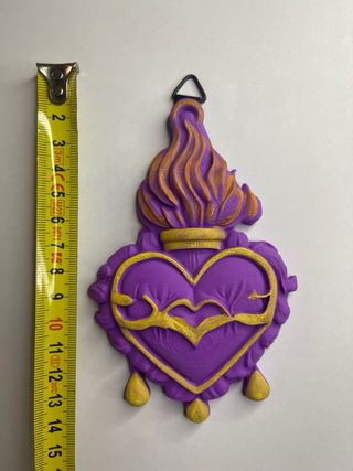 Decorazione Sacro Cuore Artigianale