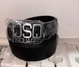 Cintura DSQUARED2 Nera Fibbia Logo