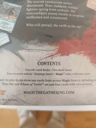 Magic The Gathering Duel Decks Speed vs Cunning EN