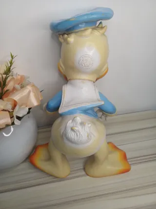 Paperino in gomma vintage anni 60