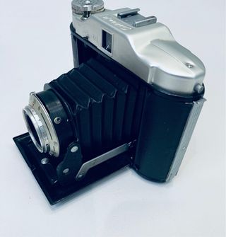 Cámara de fuelle vintage Franka