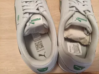 Zapatillas Puma Blancas y Verdes