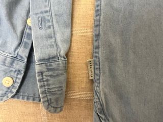 Camisa polera vaquera Scalpers T.12