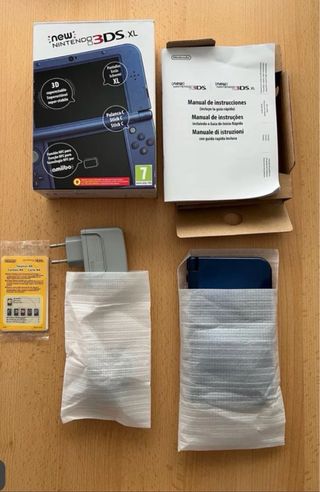 Nintendo New 3DS XL Azul IPS con caja original