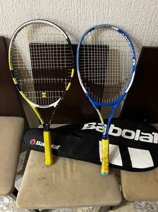 Lote Raquetas Babolat Jr 140 y Artengo 750