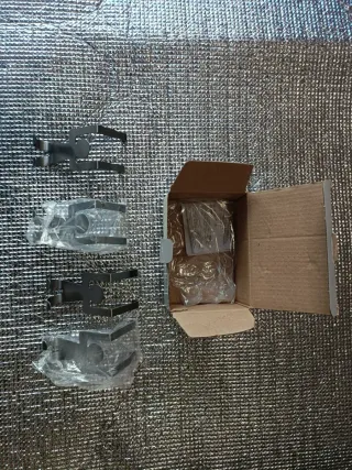 Colgadores Puerta Acero Inoxidable x4