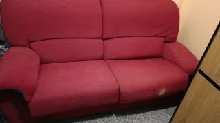 Sofá granate 1,85x80