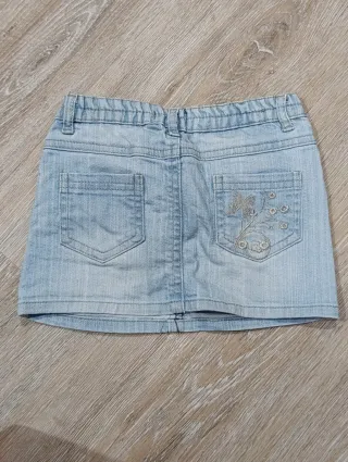 Mini Saia Jeans Menina