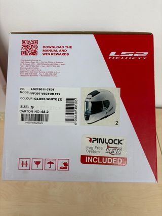 Casco LS2 Vector Evo Talla S Nuevo