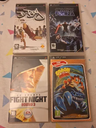 Pack PSP 1004 + Juegos + Funda