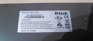 Switch Ethernet D-Link DES-1016D