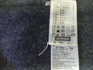 Sudadera con capucha gris talla 3XL