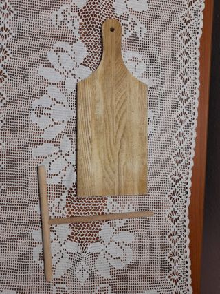 Set 5 Utensili Cucina: Scolapasta, Tagliere