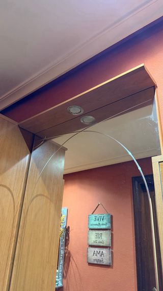 Conjunto entrada espejo armario zapatero