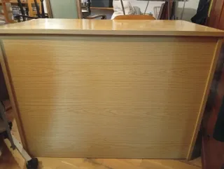 Escritorio de madera