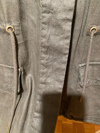 Parka Mango Verde Talla M