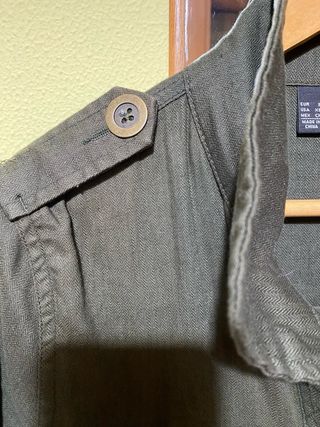 Parka Mango Verde Talla M