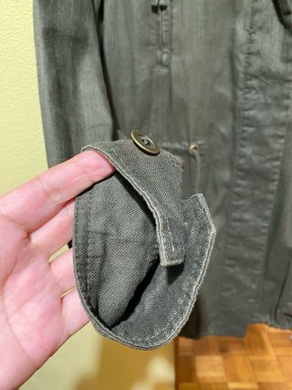 Parka Mango Verde Talla M