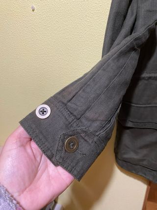 Parka Mango Verde Talla M