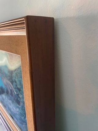 Quadro vintage cervi effetto 3D anni 80