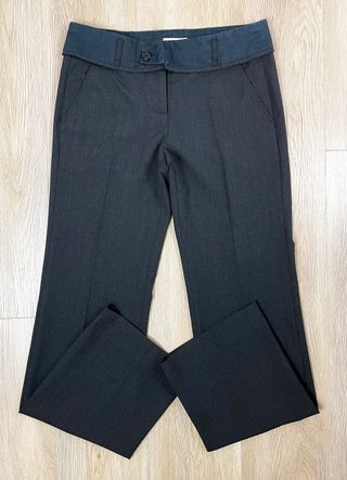 Pantaloni Sartoriali Grigio/Blu Comptoir des Cotonniers