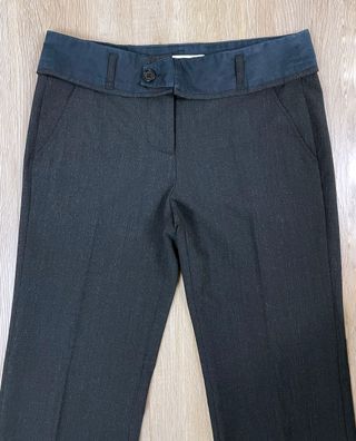 Pantaloni Sartoriali Grigio/Blu Comptoir des Cotonniers