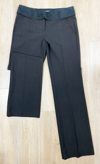 Pantaloni Sartoriali Grigio/Blu Comptoir des Cotonniers