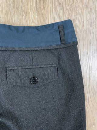 Pantaloni Sartoriali Grigio/Blu Comptoir des Cotonniers