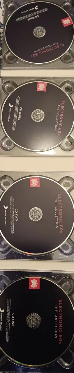 Cd Música Electrónica 80s - The collection. 4cds.