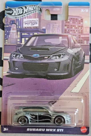 Hot Wheels Subaru WRX STI Silver Series