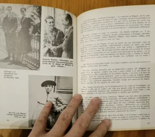 Mi gente. Libro antiguo toreo. Pepe dominguin