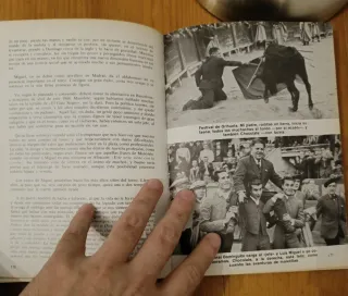 Mi gente. Libro antiguo toreo. Pepe dominguin