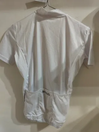 Maglia Ciclismo BRIKO Bianca Taglia S