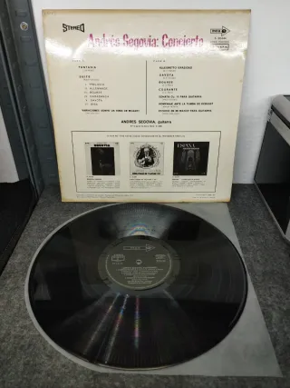Vinilo Andrés Segovia Concierto Clásico