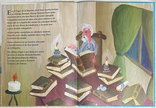 Cuento. Las Aventuras de Don Quijote. Número uno.