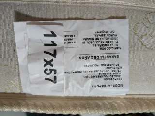 Colchón Nuevo Cuna 120x60