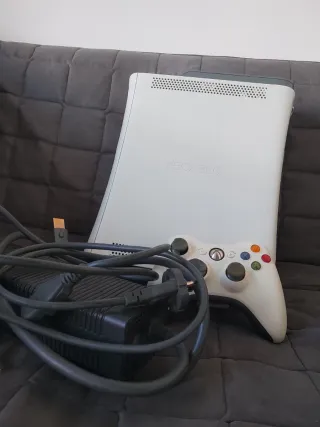 Xbox 360 Plata/Blanco
