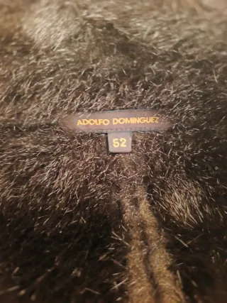 Cazadora Adolfo Domínguez Marrón Piel