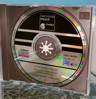 CD La Folia - Gregorio Paniagua originale 1982