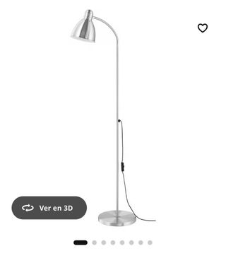 Lámpara de pie LERSTA aluminio