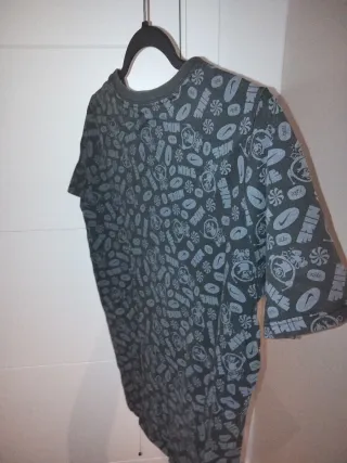 Camiseta Nike Negra y Verde