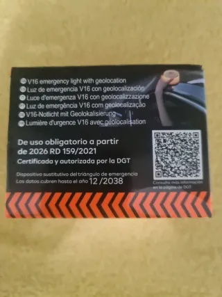 Baliza V16 Homologada