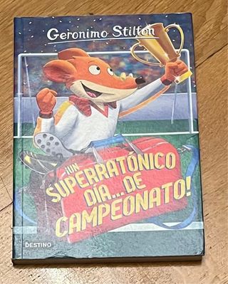 Libro de Gerónimo Stilton en buen estado