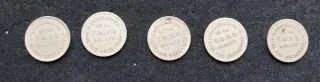 5 Monedas Peseta
