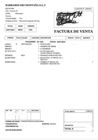 Orbea Oiz M10 Bicicleta Montaña