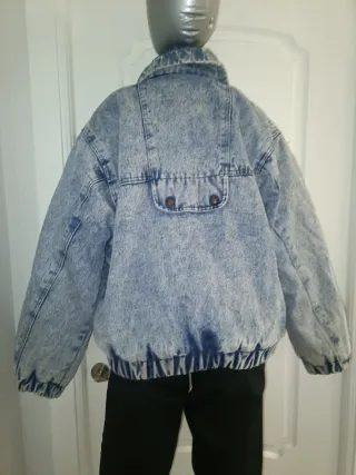 Cazadora vaquera forrada