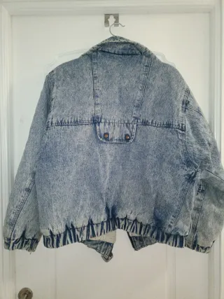 Cazadora vaquera forrada