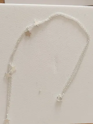 Collar Plata Estrellas